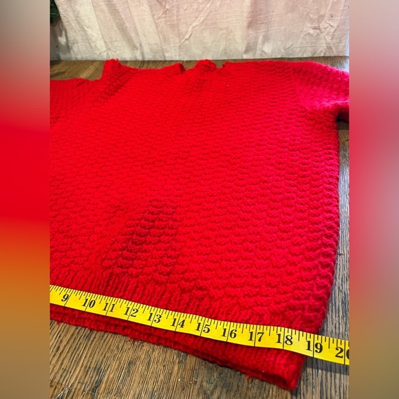 📍 very pretty handmade red knit size L/Xl⚠️ - Picture 9 of 10